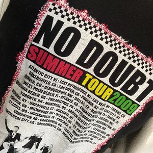 NO DOUBT 2009 concert tee